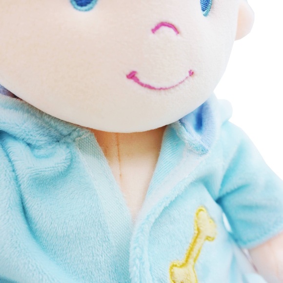 June Garden Brooks Stuffed Baby Doll Teddy Bear NWT - Picture 3 of 7